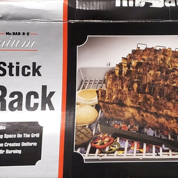Mr BBQ non-stick Rib Rack - Picture 3 of 4